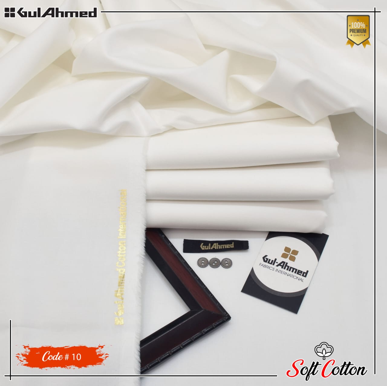 Gul Ahmad Summer Executive Soft Cotton 100% Original