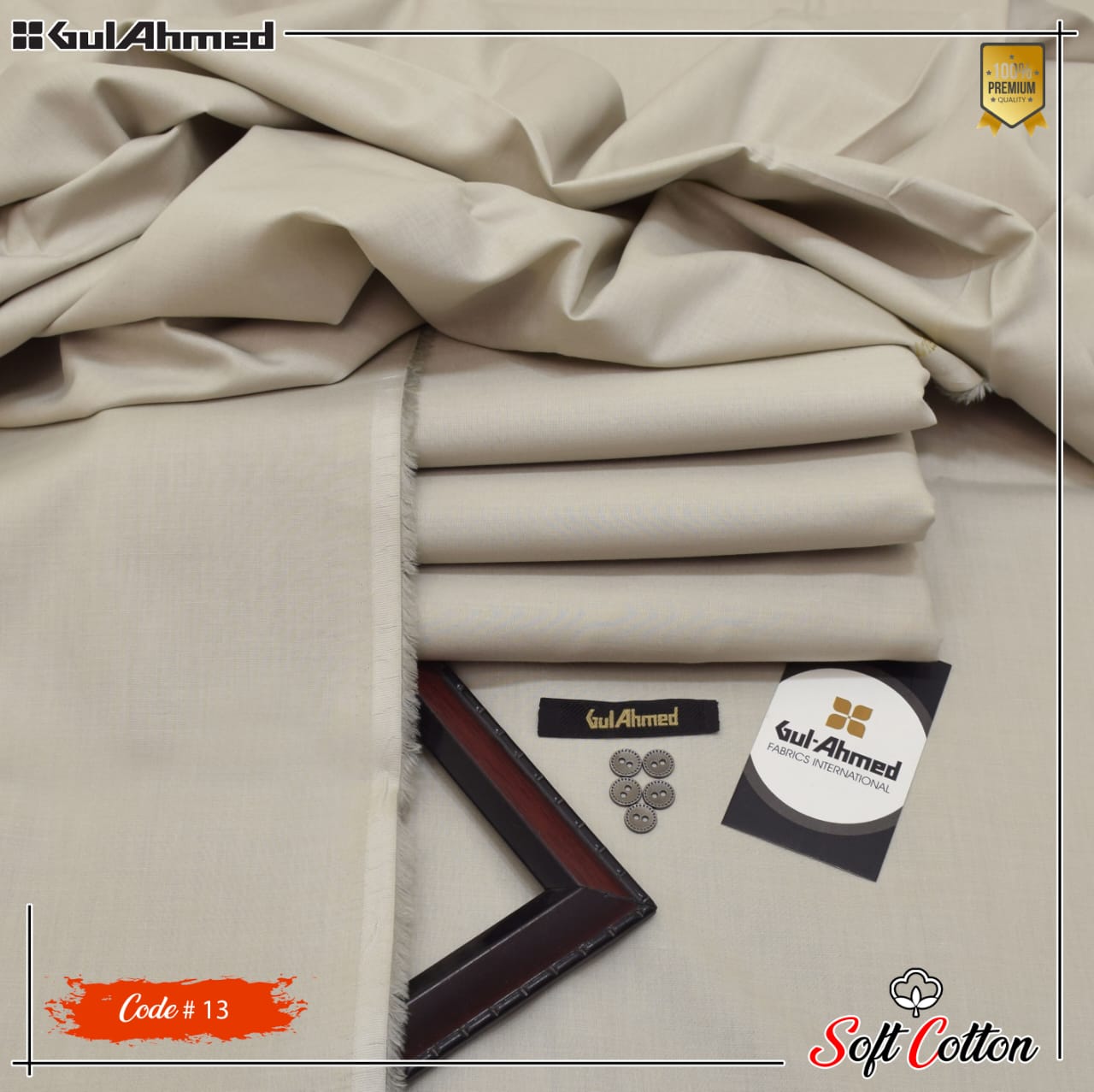 Gul Ahmad Summer Executive Soft Cotton 100% Original