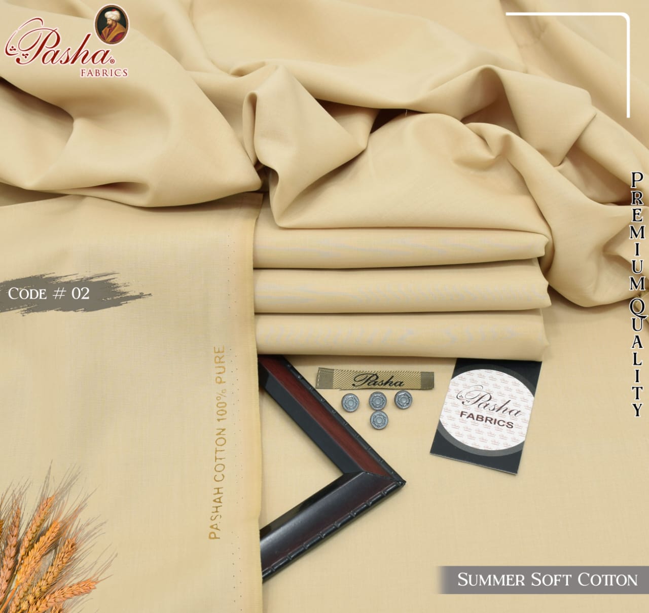 Pasha Summer Executive Soft Cotton 100% Original PAS-001