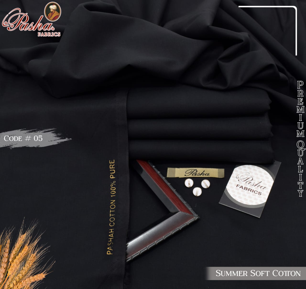 Pasha Summer Executive Soft Cotton 100% Original PAS-006