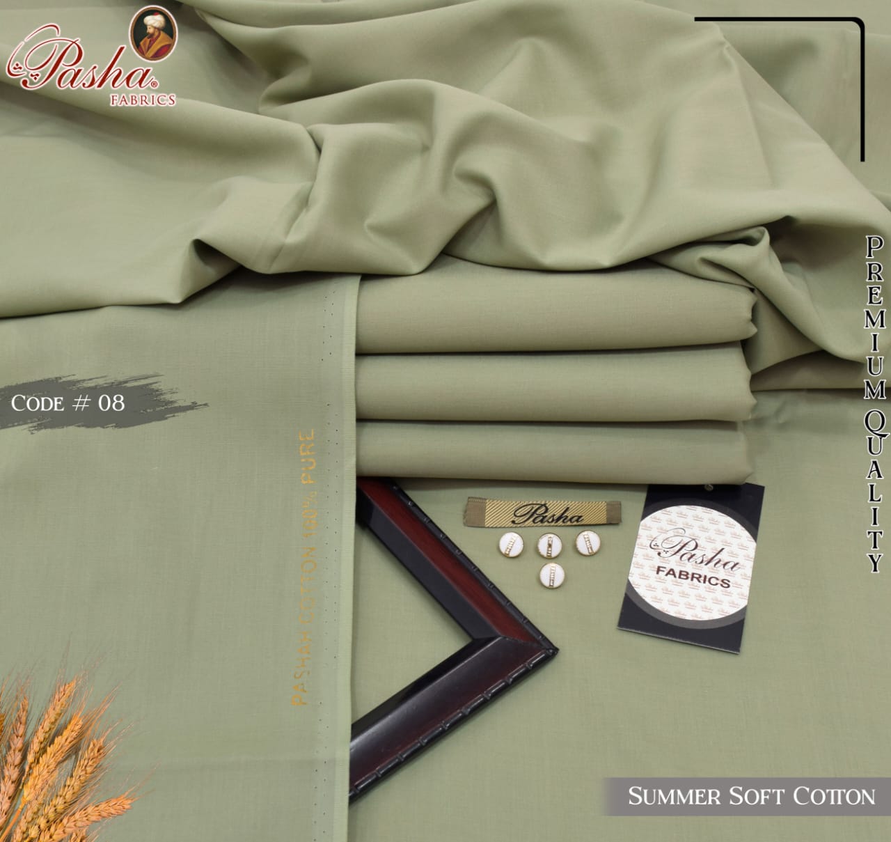 Pasha Summer Executive Soft Cotton 100% Original PAS-013