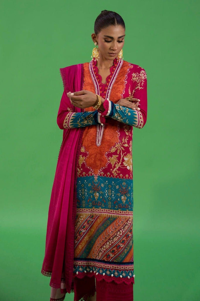 Sana Safinaz 3 Piece Printed Unstitched Suit