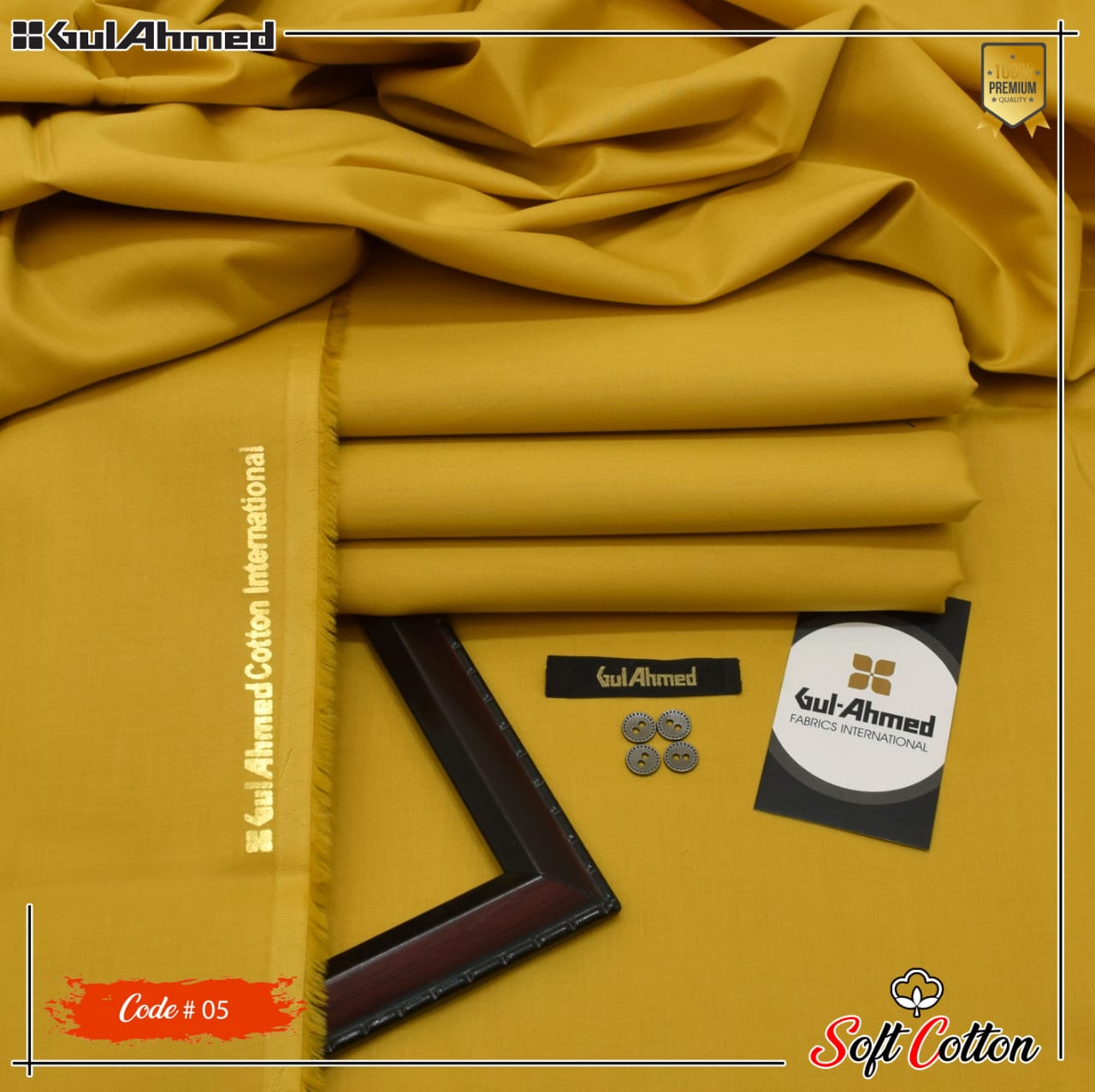 Gul Ahmad Summer Executive Soft Cotton 100% Original