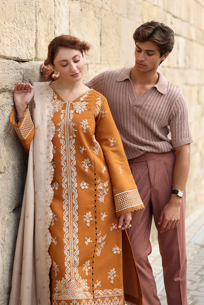 Cappuccino EMBROIDERED DHANAK UNSTITCHED AS_38