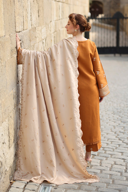 Cappuccino EMBROIDERED DHANAK UNSTITCHED AS_38