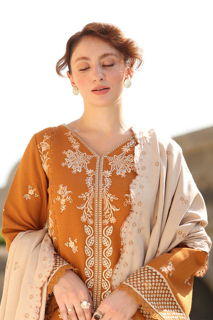 Cappuccino EMBROIDERED DHANAK UNSTITCHED AS_38