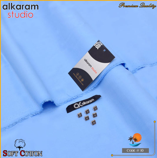 Alkaram Summer Executive Soft Cotton 100% Original AKAS- 010