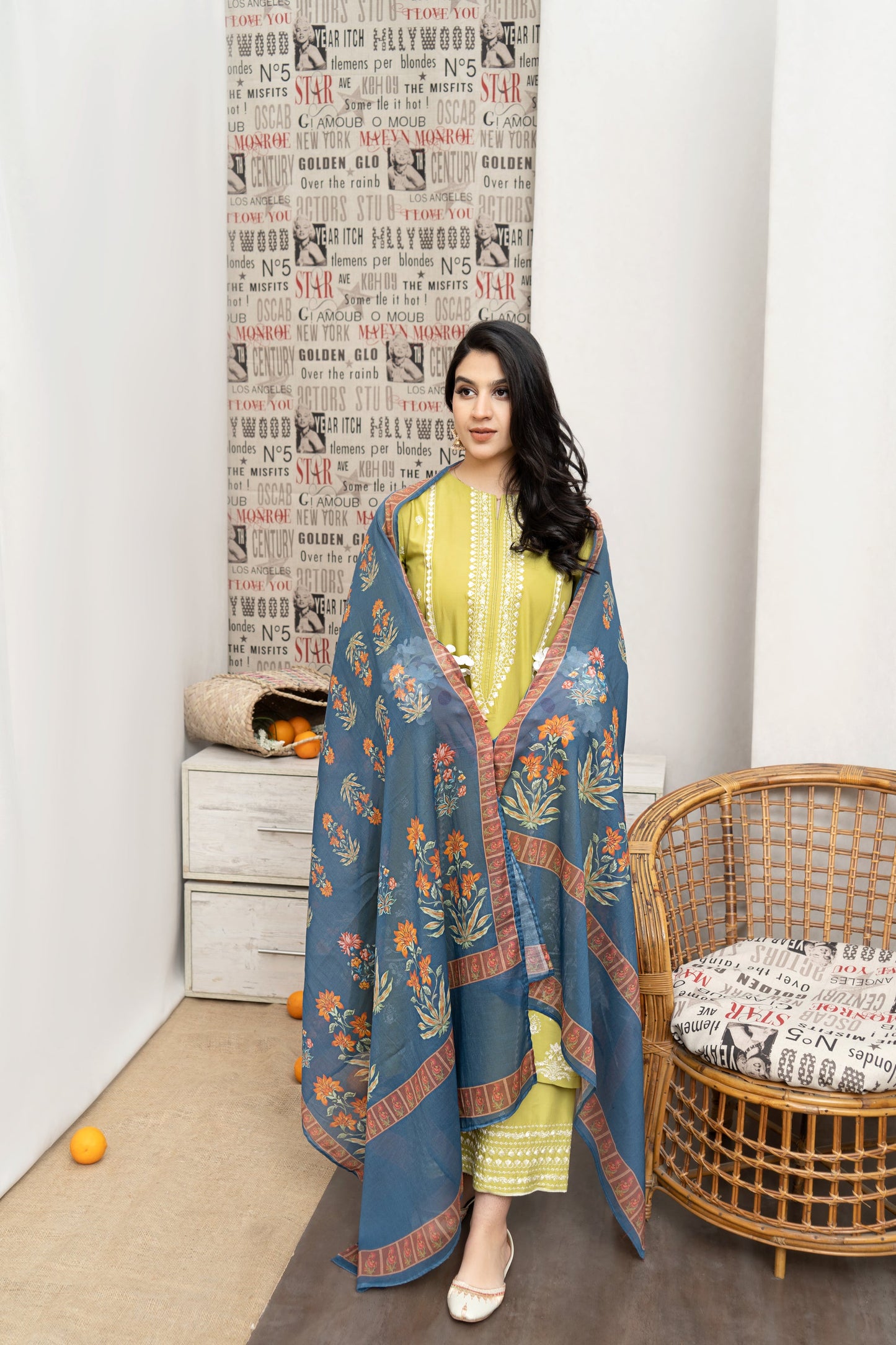 TOOR – Luxury Embroidered 3-Piece in DHANAK