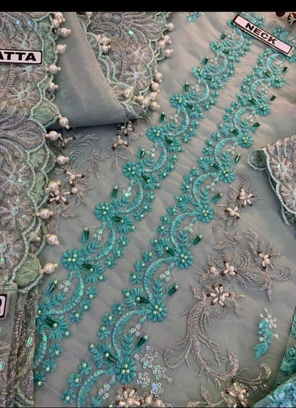 ELAAF ⏐ ORGANZA ⏐ STONE HAND WORK ⏐ READY TO WEAR ⏐ WEDDING COLLECTION