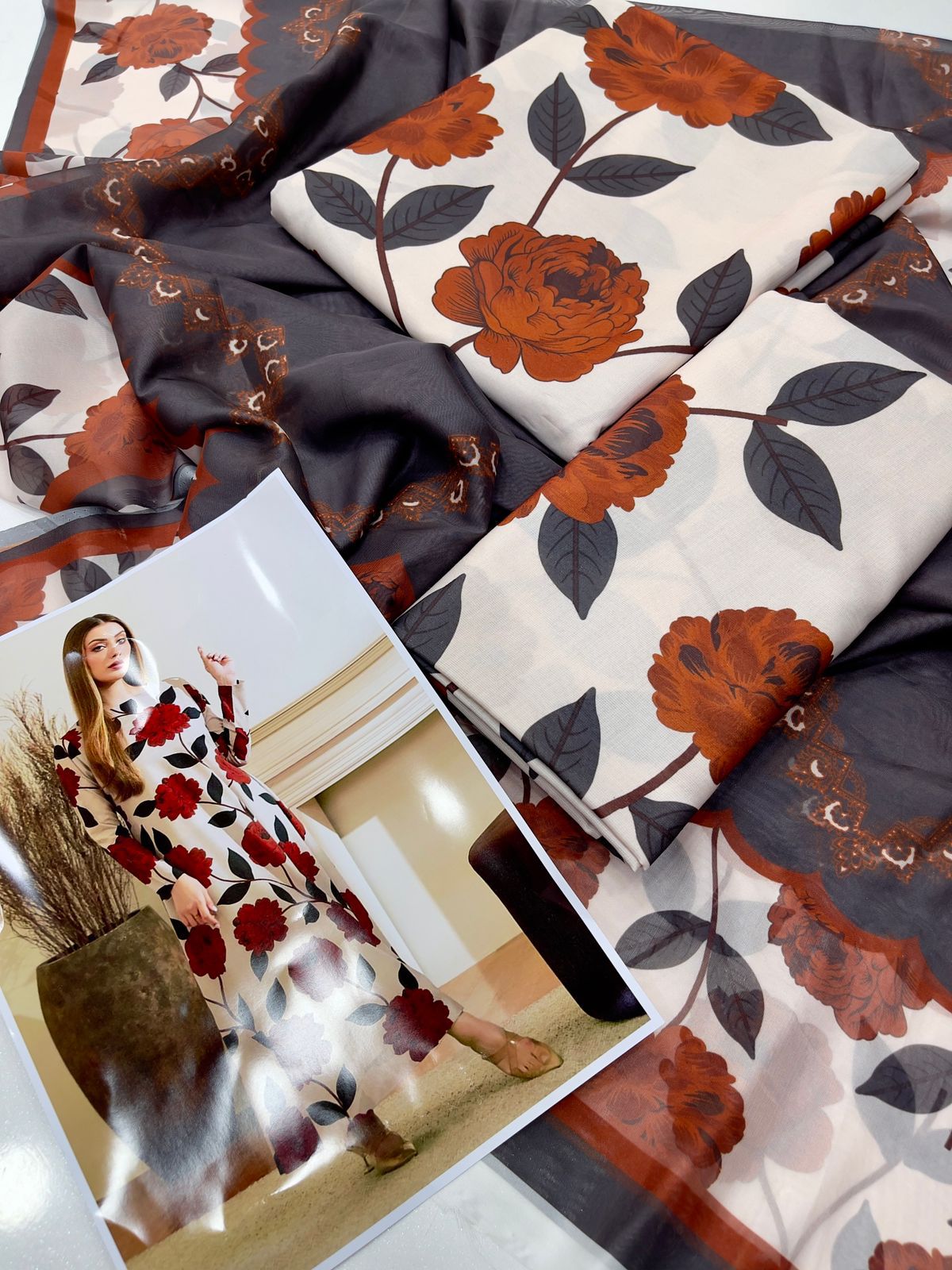 LULUSAR ⏐ WINTER SWISS  ⏐ DIGITAL PRINTED ⏐ CASUAL ⏐ UNSTITCHED