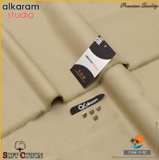 Alkaram Summer Executive Soft Cotton 100% Original AKAS- 004