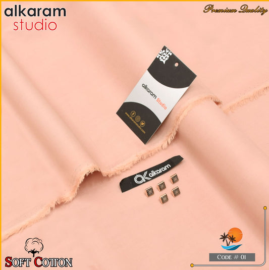 Alkaram Summer Executive Soft Cotton 100% Original AKAS- 009