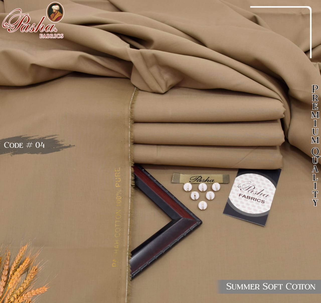 Pasha Summer Executive Soft Cotton 100% Original PAS-007