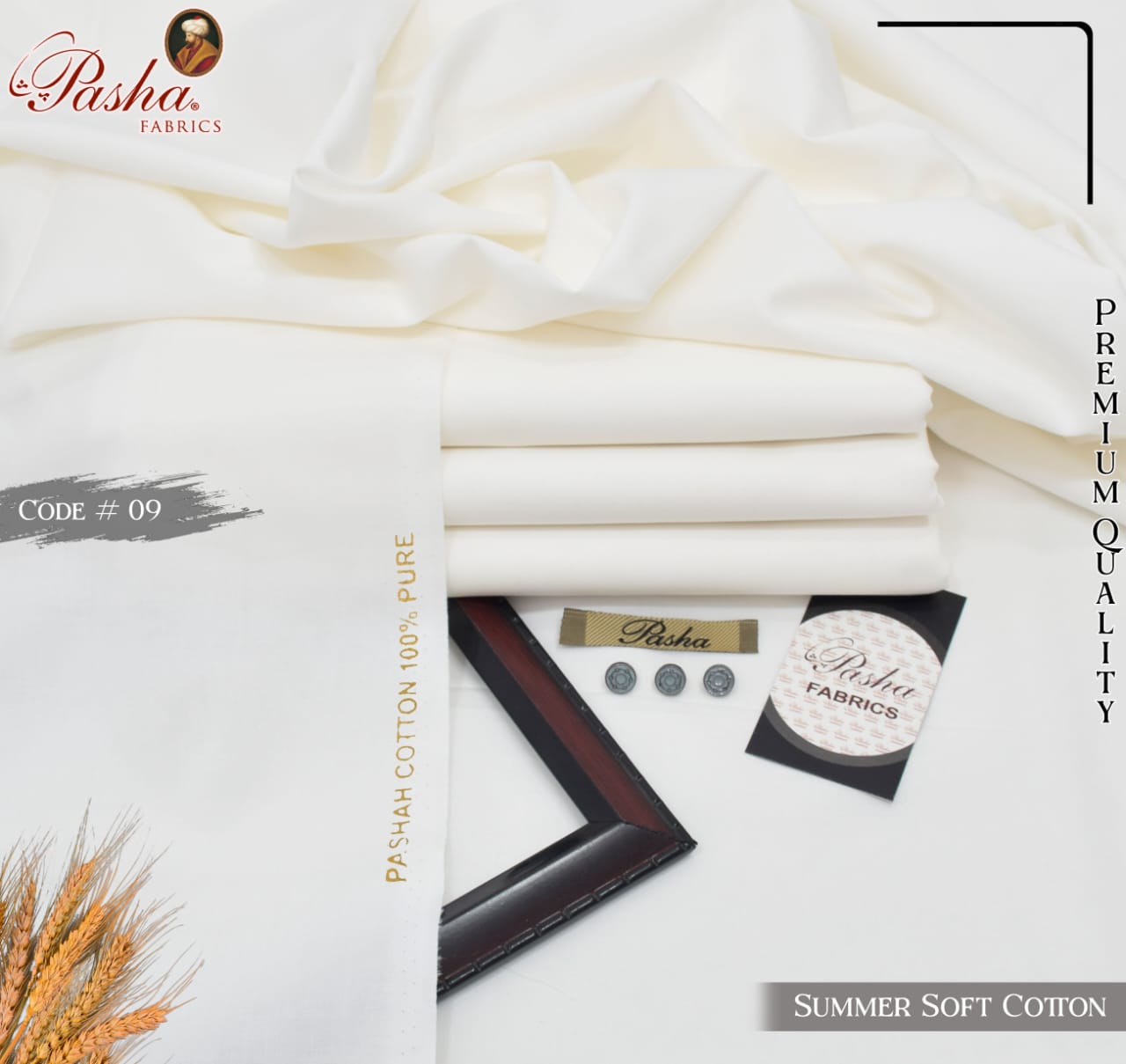 Pasha Summer Executive Soft Cotton 100% Original PAS-009