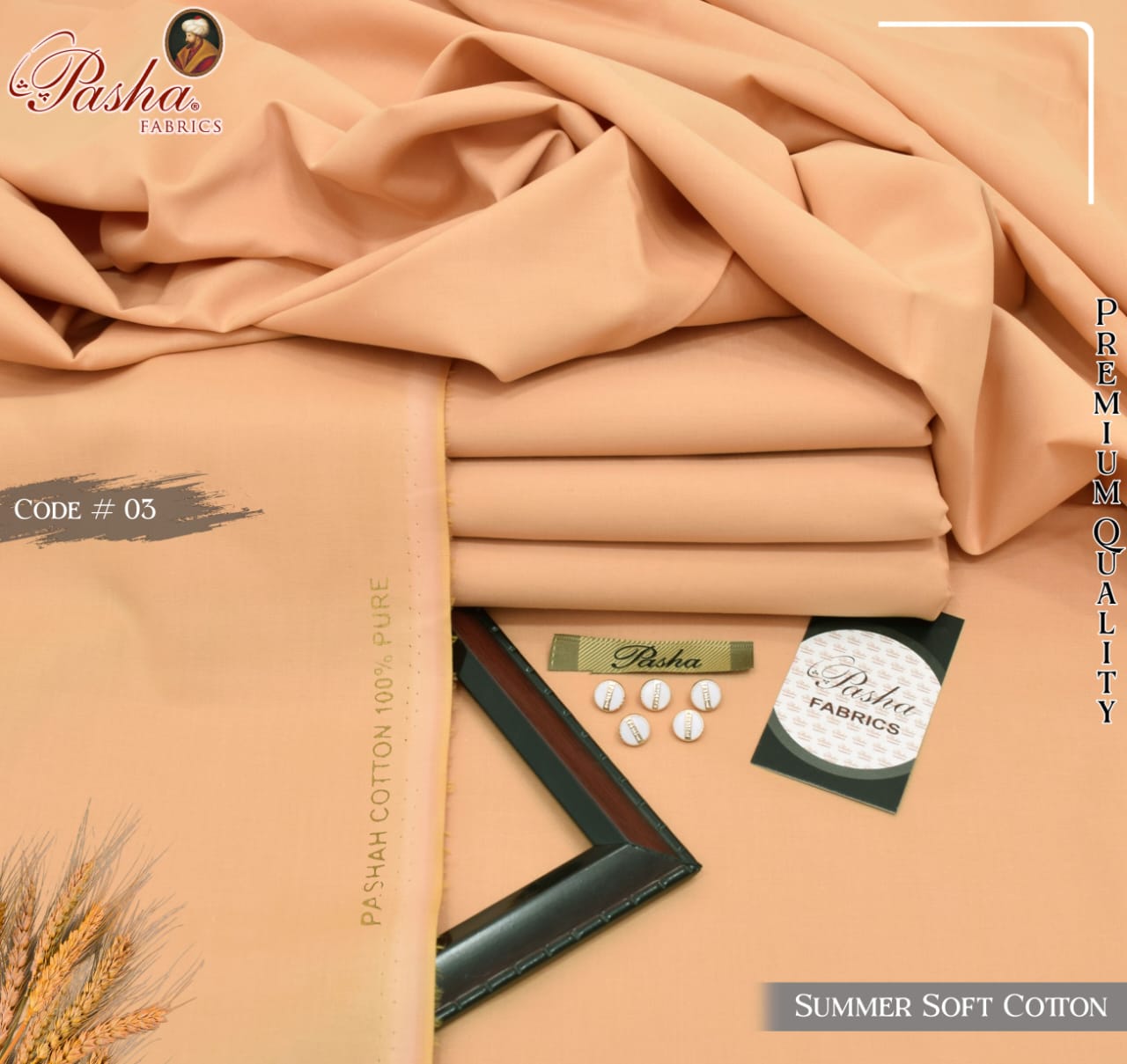 Pasha Summer Executive Soft Cotton 100% Original PAS-010