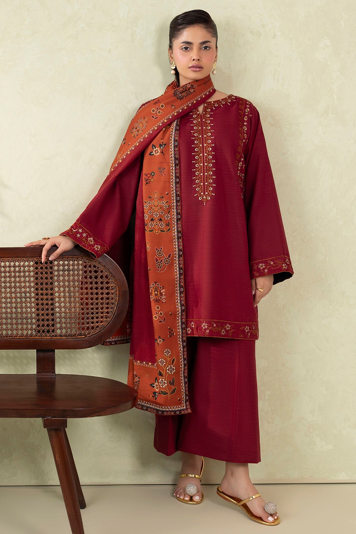 ISIA EMBROIDERED DHANAK UNSTITCHED AS_39