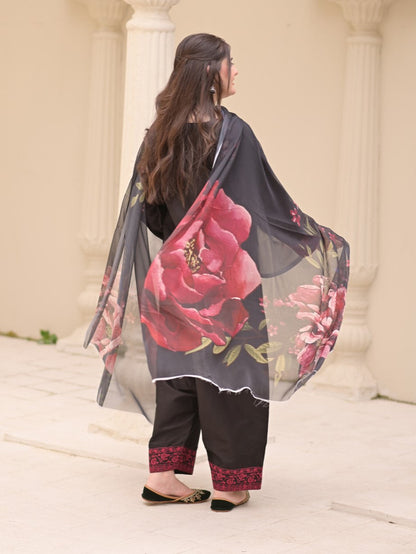 Zaroon – Luxury Embroidered 3-Piece in DHANAK