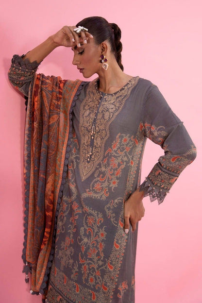 Sana Safinaz 3 Piece Printed Unstitched Suit