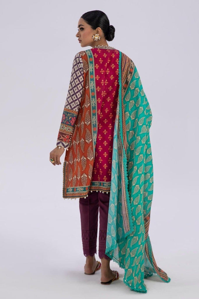 Sana Safinaz 3 Piece Printed Unstitched Suit