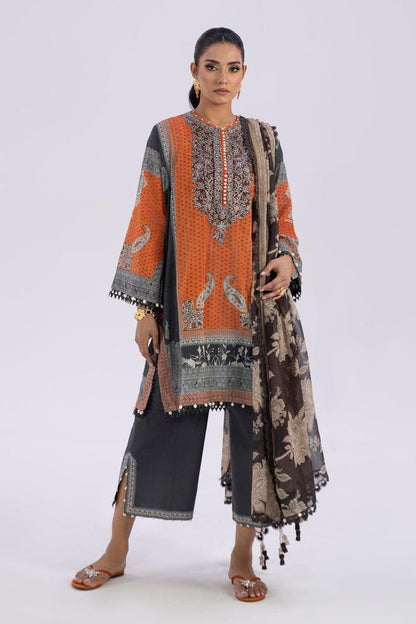 Sana Safinaz 3 Piece Printed Unstitched Suit