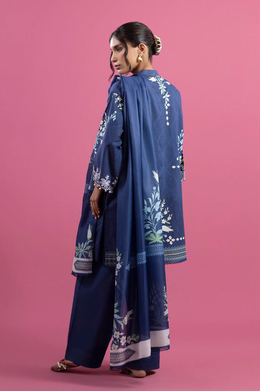 Sana Safinaz Mahay Vol-3 – 3 Pc Lawn Suit H253-002B-3AS