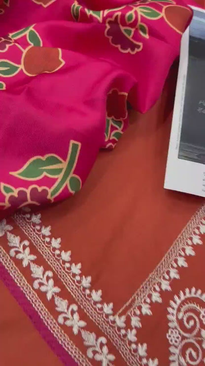 ASLINE– Luxury Embroidered 3-Piece in DHANAK