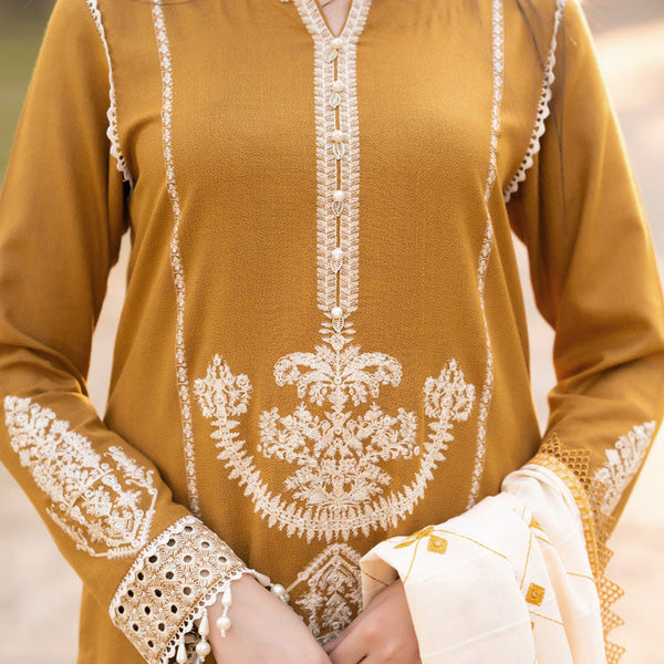 QALMKAR 3 PIECE Dhanak Winter