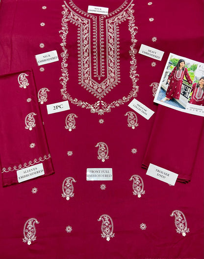 LAAM - 2 PIECE UNSTICED IN DHANAK