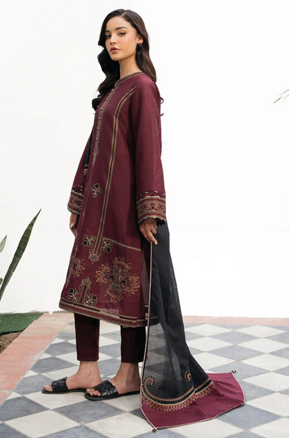 Jazmin Dhanak Unstiched 3 PIECE