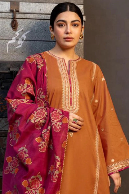 ASLINE– Luxury Embroidered 3-Piece in DHANAK