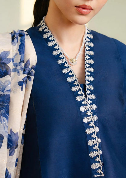 ZARA SHAHJAHAN  Dhanak Embroidered 3 Piece | AS-19